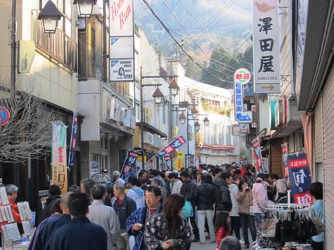 野沢温泉の朝市